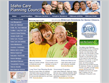 Tablet Screenshot of careforidaho.org